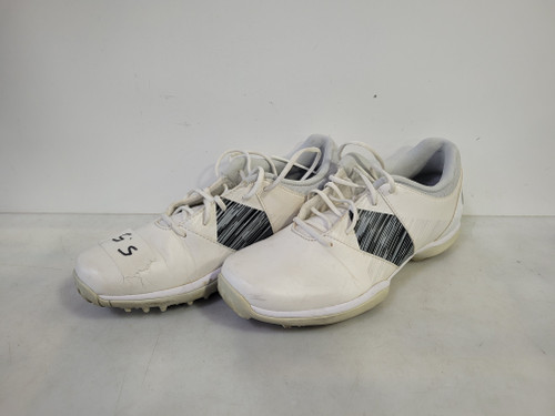 Vist Large View of Product Image Which is Used Nike Womens Golf Shoes White Senior 6