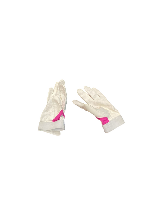 Vist Large View of Product Image Which is Used Adidas BB/SB Batting Gloves White XXS