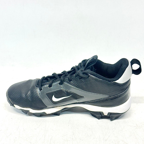 Vist Large View of Product Image Which is Used Nike ALPHA MENACE 4 SHARK Jr FB Cleats Black Junior 04