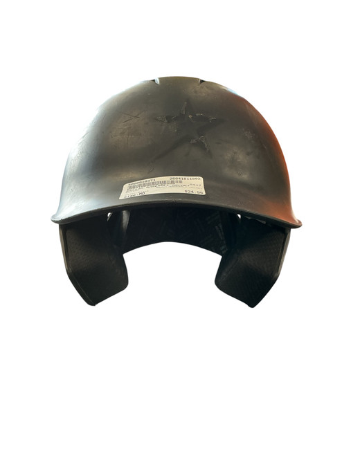 Vist Large View of Product Image Which is Used Easton BASEBALL HELMET Batting Helmet No Mask Black MD