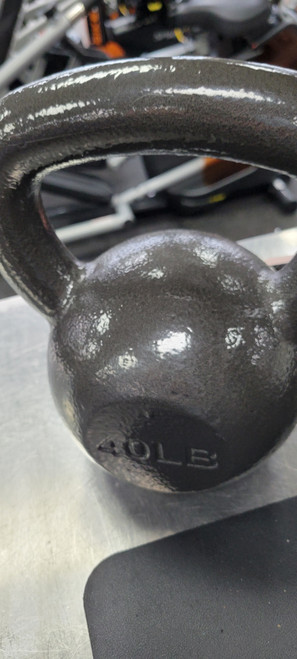 Vist Large View of Product Image Which is Used Kettle Dumbbell (Each) None 40 lb