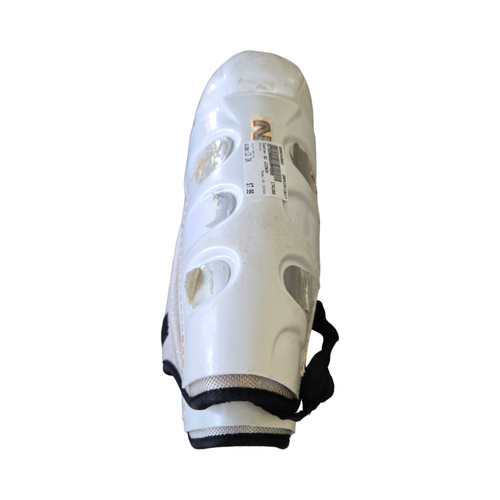 Vist Large View of Product Image Which is Used Easton SG 13INCH Junior Shin Guards White 13"