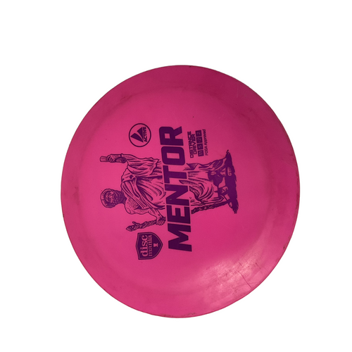 Vist Large View of Product Image Which is Used Discmania MENTOR DRIVER Disc Golf Driver Pink
