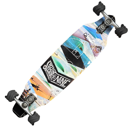 Vist Large View of Product Image Which is Used Sector 9 Longboard White Long