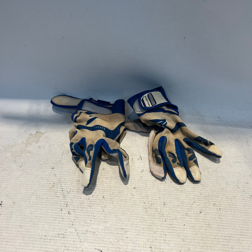 Vist Large View of Product Image Which is Used Easton BB/SB Batting Gloves Royal Blue SM