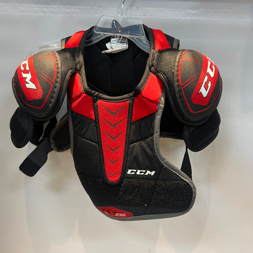 Vist Large View of Product Image Which is Used CCM QLT230 Junior Shoulder Pads MD