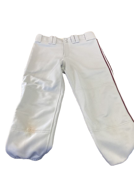 Vist Large View of Product Image Which is Used Mizuno GREY PANT BB/SB Pant Boys Black SM