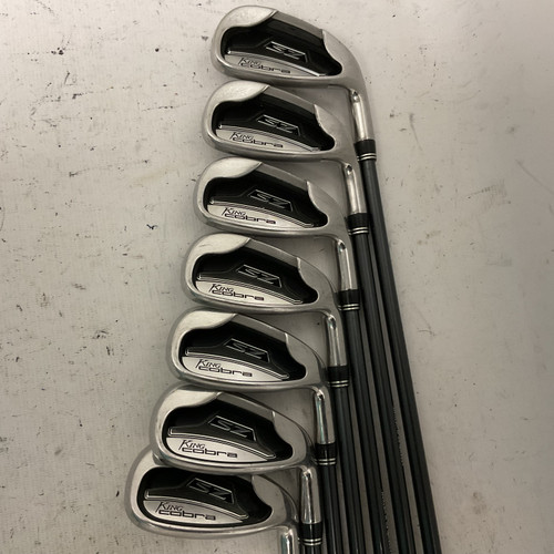 Vist Large View of Product Image Which is Used Cobra KING COBRA SZ Mens Iron Set RH 4I-PW