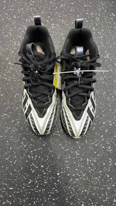 Vist Large View of Product Image Which is Used Adidas Adult FB Cleats White Senior 5.5