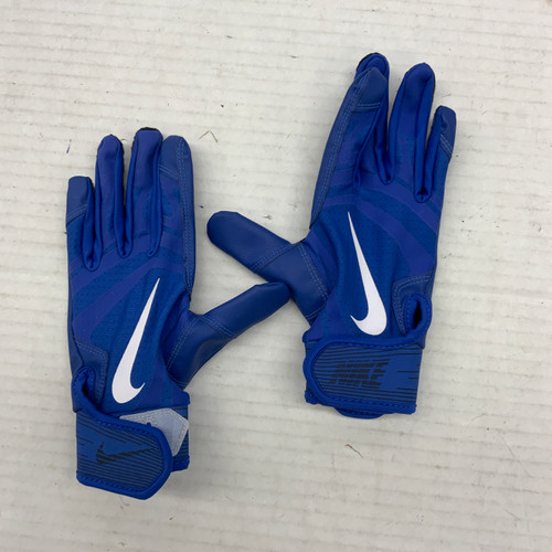 Vist Large View of Product Image Which is Used Nike BB/SB Batting Gloves Royal Blue MD