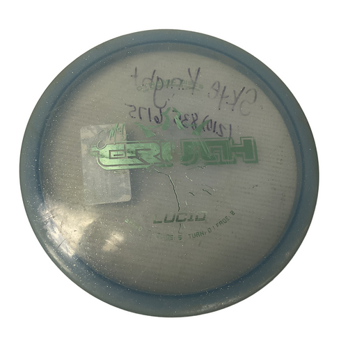 Vist Large View of Product Image Which is Used Dynamic Discs LUCID TRUTH Disc Golf Mid Range Clear