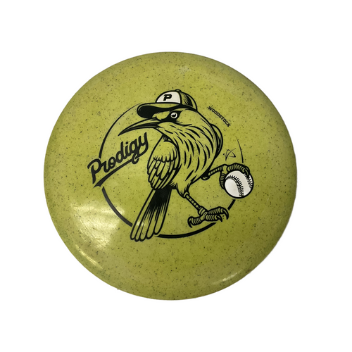 Vist Large View of Product Image Which is Used Prodigy Disc WOODSTOCK MIDRANGE Disc Golf Mid Range Yellow