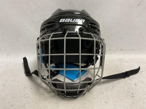 Vist Large View of Product Image Which is Used Bauer IMS 5.0 Helmet Cage Combo Black MD