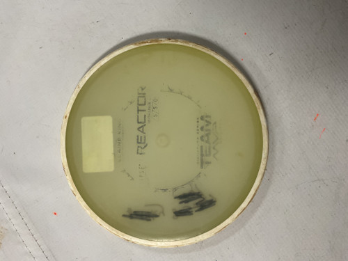 Vist Large View of Product Image Which is Used MVP ECLIPSE GLOW REACTOR Disc Golf Mid Range Tan