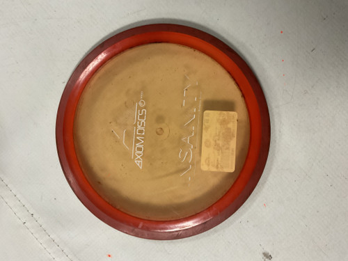 Vist Large View of Product Image Which is Used Axiom PROTON INSANITY Disc Golf Driver Red