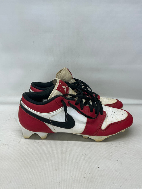 Vist Large View of Product Image Which is Used Nike AIR JORDAN BB/SB Cleats Red Senior 10.5