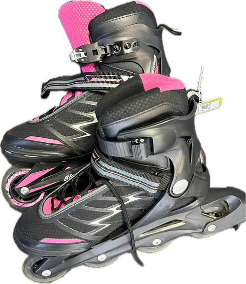 Vist Large View of Product Image Which is Used Bladerunner ADVANTI AGE PRO Senior Roller Quad Skates Black Senior 9
