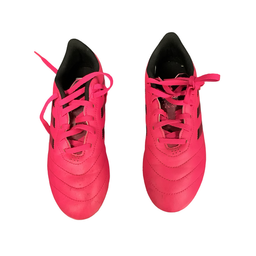 Vist Large View of Product Image Which is Used Adidas Soccer Cleats Pink Junior 04
