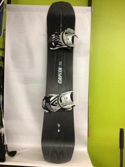 Vist Large View of Product Image Which is Used CAPITA SBOD Mens Board/Bindings Black 153 cm
