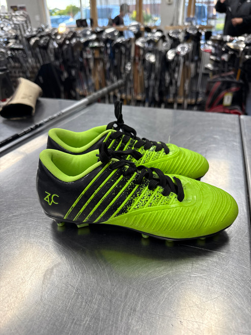 Vist Large View of Product Image Which is Used ZVC Soccer Cleats Black Junior 05