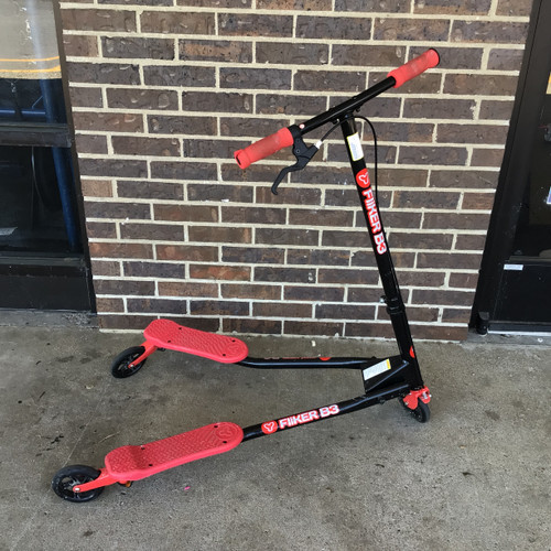 Vist Large View of Product Image Which is Used YVOLUTION FLIKER B3 SCOOTER Scooter Red