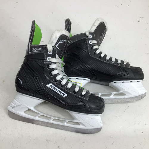 Vist Large View of Product Image Which is Used Bauer XLS JR 5.0 HOCKEY SKATE Junior Hockey Skate Junior 05