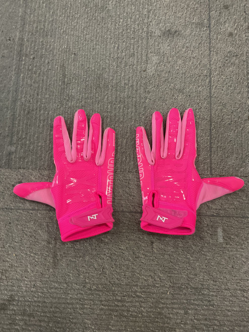 Vist Large View of Product Image Which is Used NXTRNDNT PINK FOOTBALL GLOVES FB Gloves Pink XL