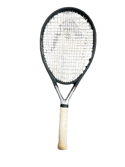 Vist Large View of Product Image Which is Used Head TI.S6 - 4 5/8 Adult Tennis Racquet Grey 4 5/8"