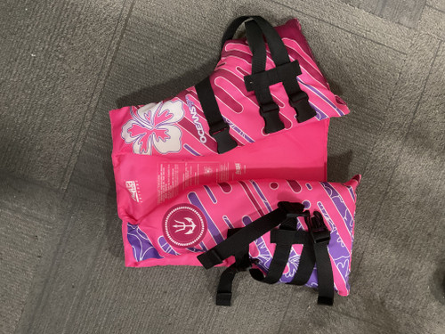 Vist Large View of Product Image Which is Used Youth PFD Pink MD