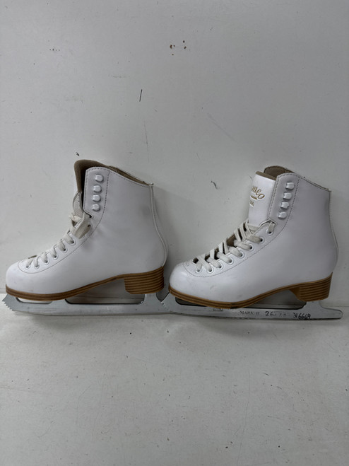 Vist Large View of Product Image Which is Used Jackson CAMEO 4800 Girls Figure Skate White Junior 04
