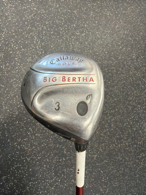 Vist Large View of Product Image Which is Used Callaway BIG BERTHA Mens Fairway Wood RH 3 Wood
