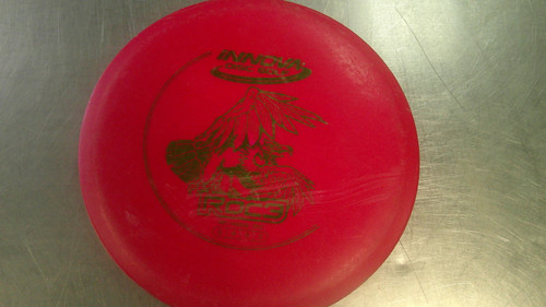 Vist Large View of Product Image Which is Used Innova ROC3 Disc Golf Mid Range Red