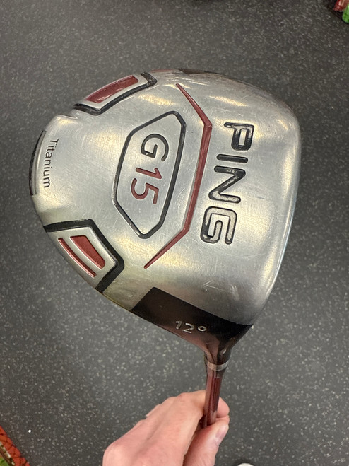 Vist Large View of Product Image Which is Used Ping G15 Mens Driver RH 12.0 Degree