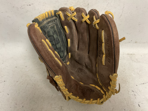 Vist Large View of Product Image Which is Used Rawlings The Mark of a Pro RBG36BC Baseball Glove RH Throw Brown 12 1/2"