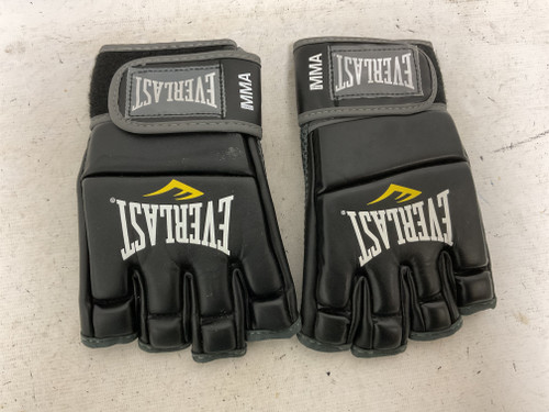 Vist Large View of Product Image Which is Used Everlast MMA KICKBOXING Gloves Black Senior