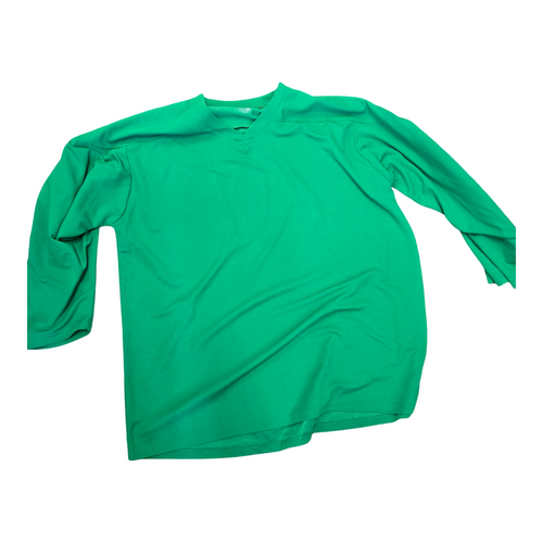 Vist Large View of Product Image Which is Used Champro ADULT GOALIE JERSEY XL Hockey Practice Jersey Green XL