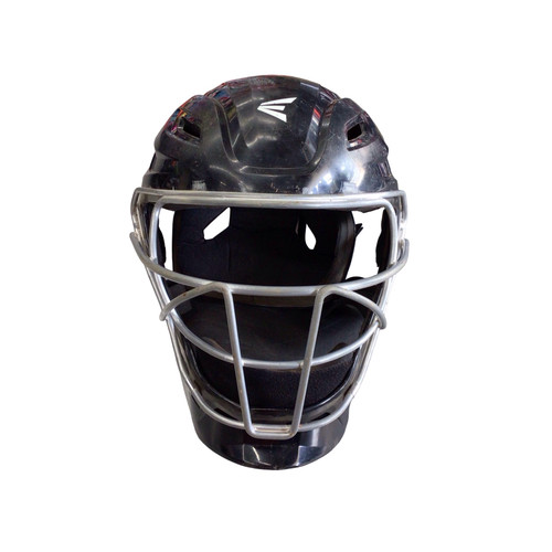 Vist Large View of Product Image Which is Used Easton CATCHERS HELMET Catchers Helmet w/Mask Black SM