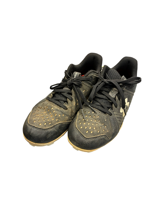 Vist Large View of Product Image Which is Used Under Armour CLEATS BB/SB Cleats Black Senior 5