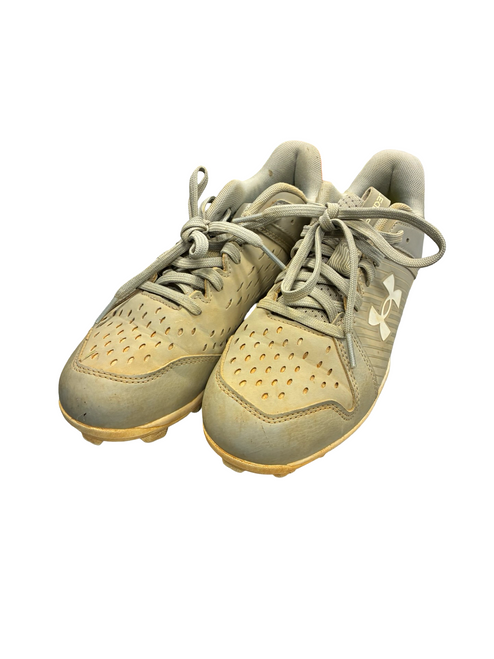 Vist Large View of Product Image Which is Used Under Armour CLEATS BB/SB Cleats Grey Senior 6