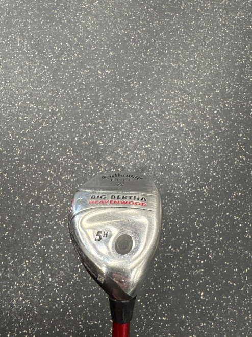 Vist Large View of Product Image Which is Used Callaway BIG BERTHA HEAVENWOOD Mens Hybrid Club RH 5 Hybrid