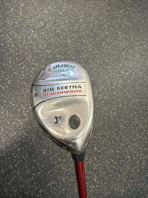 Vist Large View of Product Image Which is Used Callaway BIG BERTHA HEAVENWOOD Mens Hybrid Club RH 3 Hybrid
