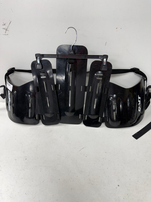 Vist Large View of Product Image Which is Used Gait DEBEER Lacrosse Rib Pads Black MD