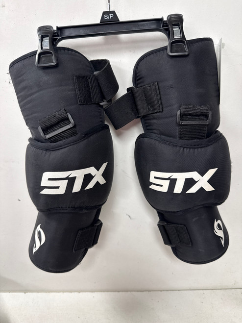 Vist Large View of Product Image Which is Used STX BICEP PAD Lacrosse Arm Pads/Guards Black SM