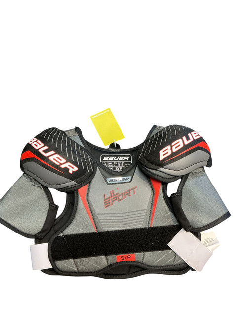 Vist Large View of Product Image Which is Used Bauer LIL SPORT Junior Shoulder Pads SM