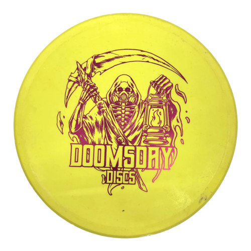 Vist Large View of Product Image Which is Used DOOMSDAY Disc Golf Putter Yellow 173g