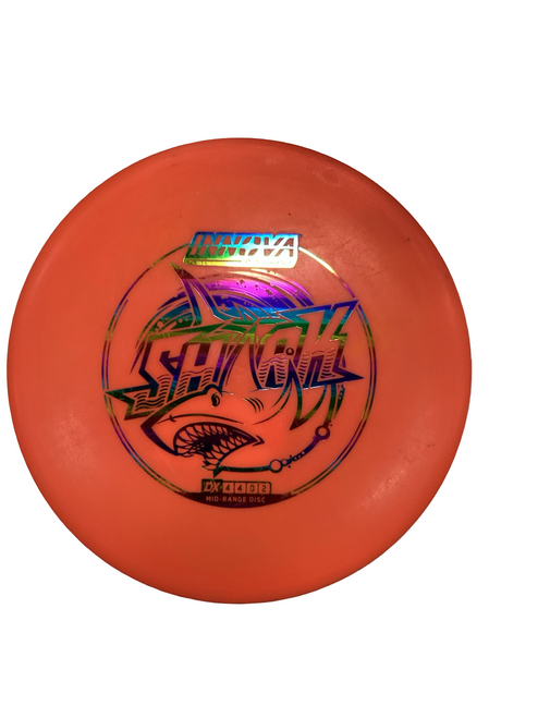 Vist Large View of Product Image Which is Used Innova SHARK Disc Golf Mid Range Orange