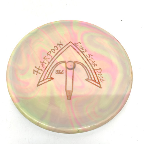 Vist Large View of Product Image Which is Used Lone Star Disc BRAVO HARPOON Disc Golf Mid Range None 175g