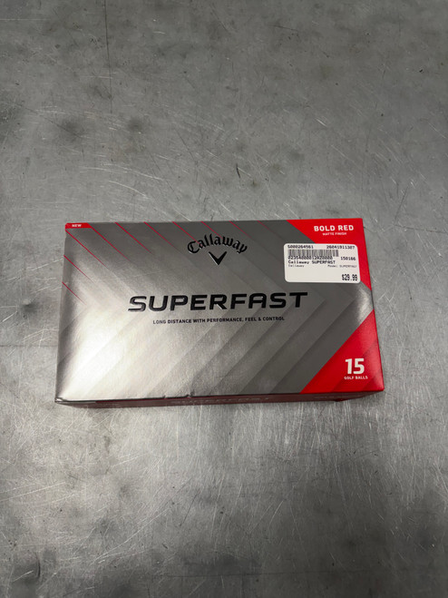 Vist Large View of Product Image Which is Used Callaway SUPERFAST 15 Pack - Golf Balls