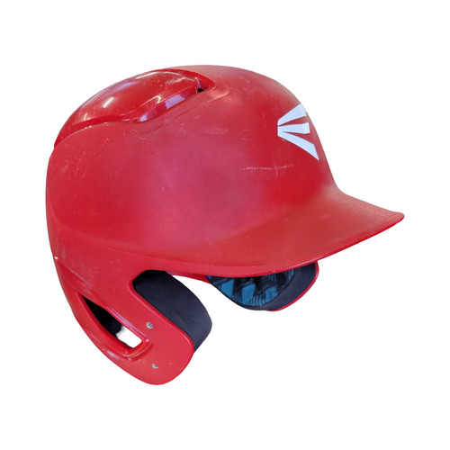 Vist Large View of Product Image Which is Used Easton BATTING HELMET SR Batting Helmet No Mask Red One Size