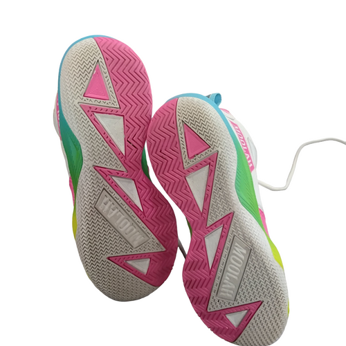 Vist Large View of Product Image Which is Used MOOLAH PRESS BREAK Basketball Shoes Y White Youth 06.0